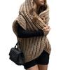 2023 European & American Loose Knit Short Sleeve Women's Cardigan Sweater Coat