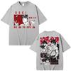 Anime Baki Haman Harajuku T Shirts Vintage Manga Y2k Fashion T Shirt Men Women Oversized Cotton Casual T-shirt