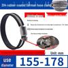 Expanded German-Style Quick-Release 304 Stainless Steel Hose Clamp