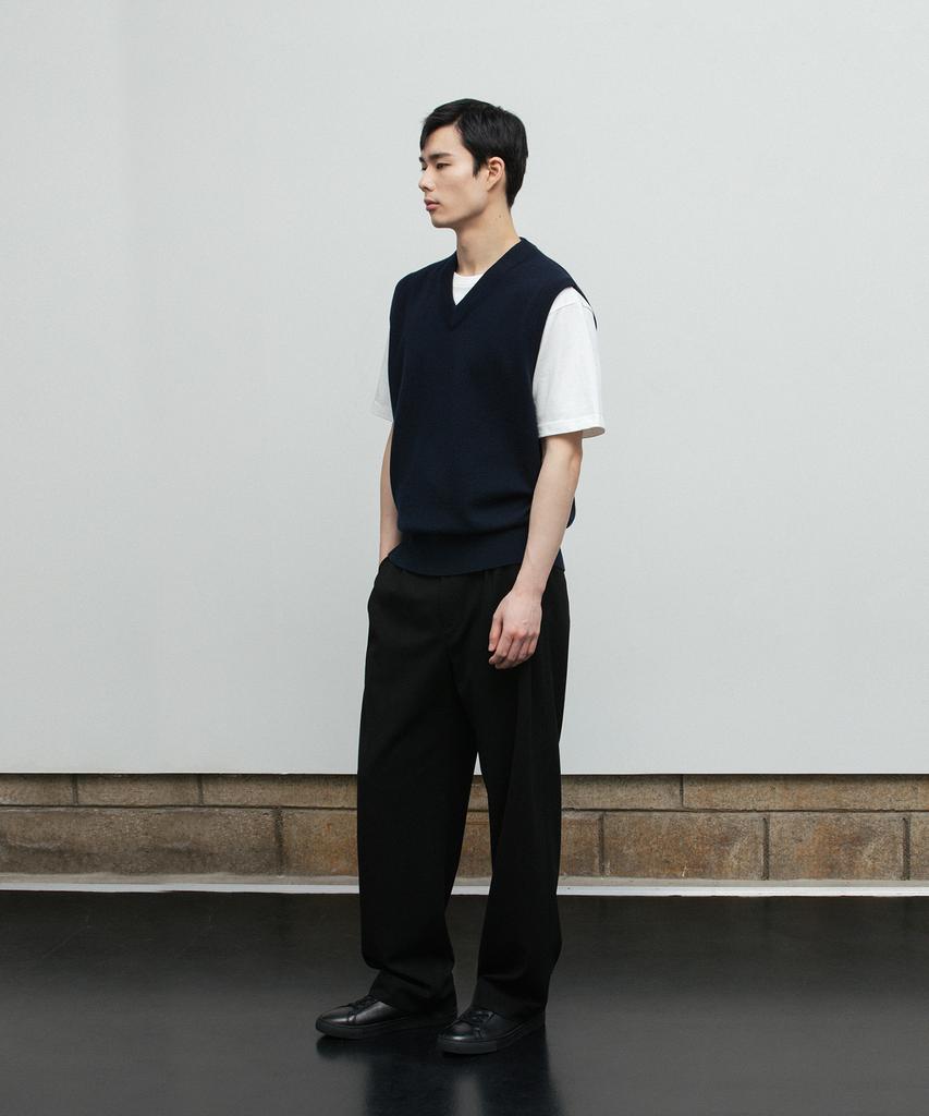 BLANKROOM Neat Slacks_Black