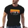 Distressed Mt Whitney California Sunrise Tshirt Daily Wear Print Tshirt