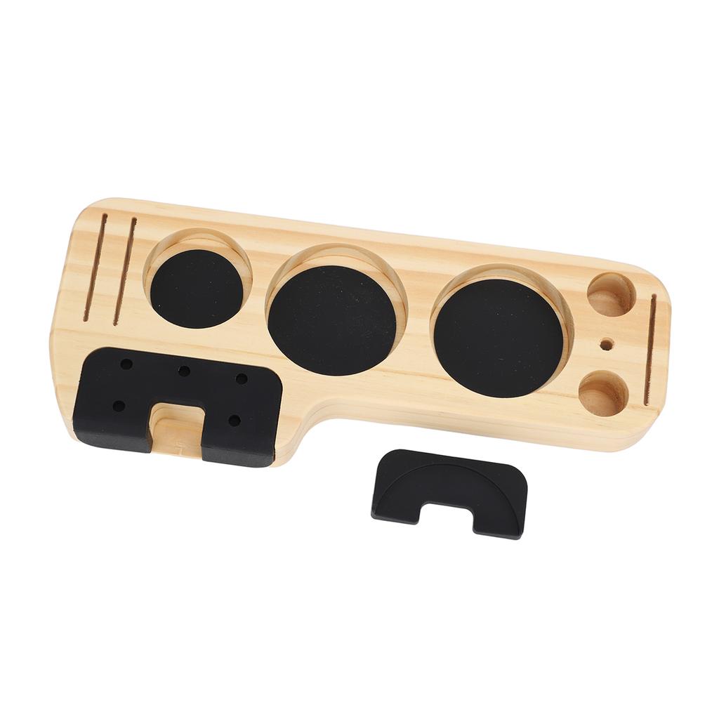 Kaffee Tamper Halter Station Holz Kaffee Filter Verteiler Tamper Halter für Zuhause Café Restaurant Hotel Büro