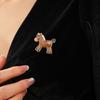Drip Oil Brooch Zinc Zinc Alloy Horse Brooch Snowflake Animal Lapel Pins Zodiac Horse Brooches Festival