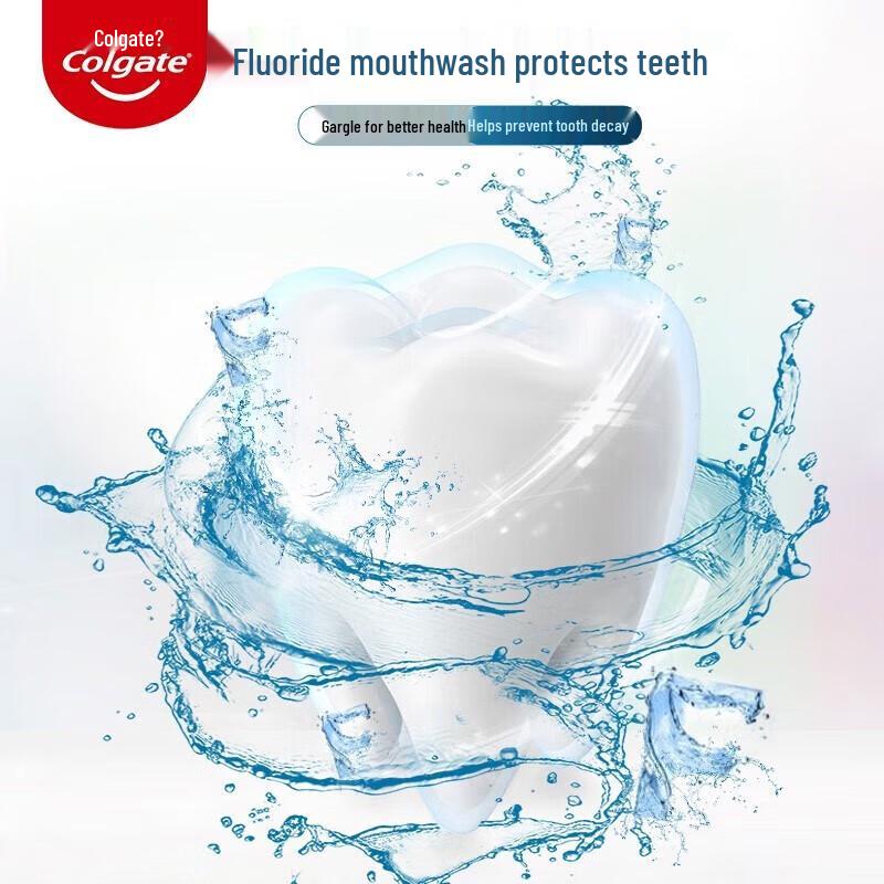 Darlie Tea Care Toothpaste & Colgate Fruit Mouthwash Set