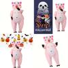 Inflatable Pig Costume For Themed Parties And Stage Performances With Durable Material For Kids And Adults