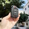 Car Accessories Protector For Jeep JL 2021 Wrangler JLU Gladiator Grand Cherokee Silicone Car Key Caps Holder Folding Key Case
