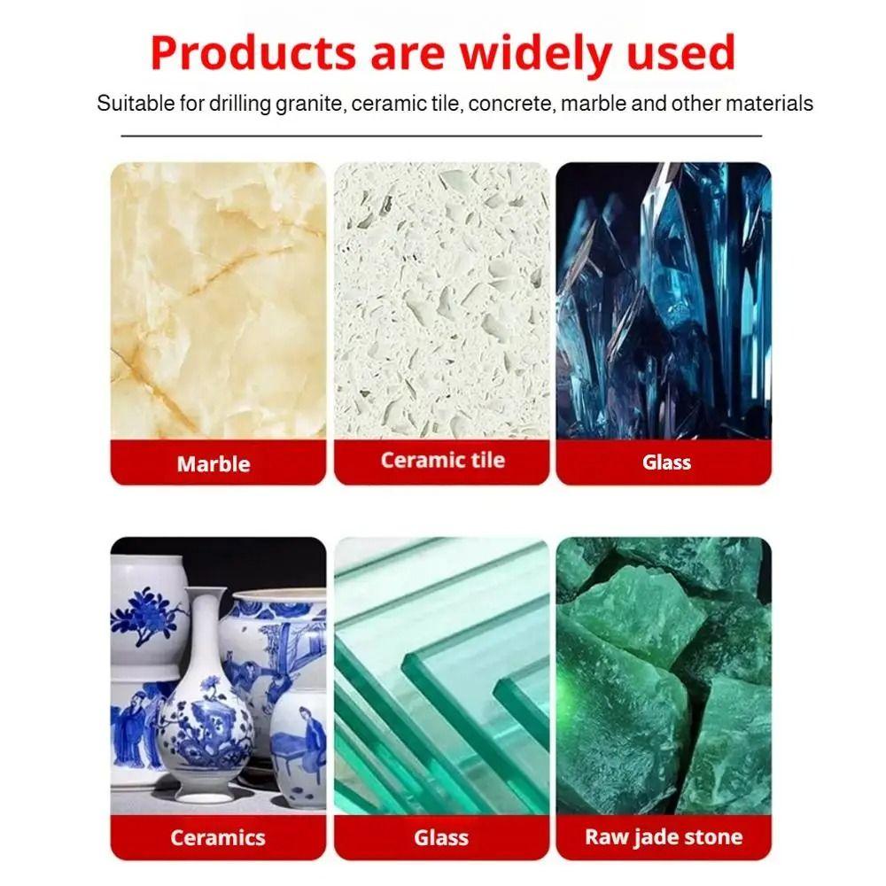 6/8/10/12mm Size Hexagonal Shank Core Drill Bit Power Tool Accessories Marble Processing