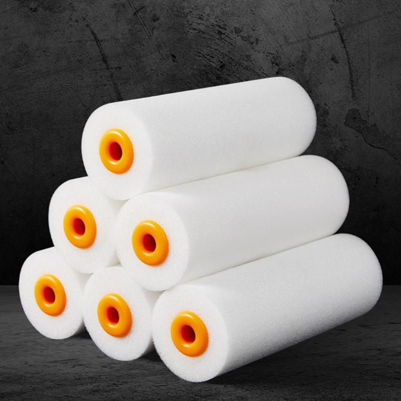 Sponge Cleaning Rollers with Ergonomic Thumb Grip Foam Paint Roller for Tile Glass Plastic Surfaces Maintenance