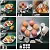 Flower-shaped Cookie Stamp Mould 3D Pastry Making Tools Bakeware Mooncake Mold  Kitchen DIY