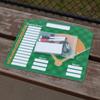 Baseball Strategy Board Reusable Whiteboard Portable Erasable Coaches Clipboard