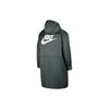 Nike Mid-Length Lamb Fleece Hooded Warm Sports Cotton Jacket Men Jacket Dark-Green BV4695-370
