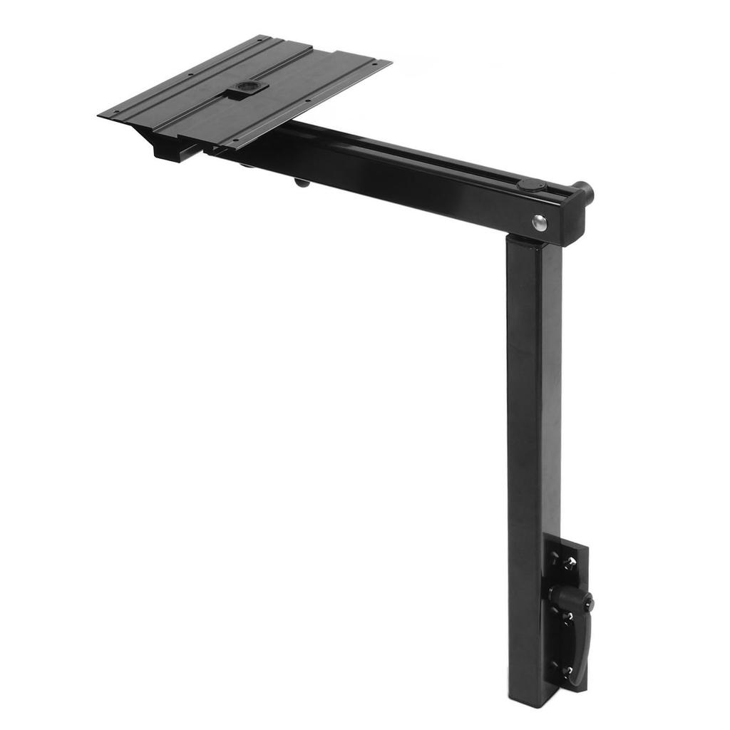 Adjustable Table Legs Black Heavy Duty Removable 360° Rotation Oxidized Surface Lightweight for RV Y