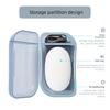 Small Travel Soap Container Secure Cover Multiple Purpose Organizers Jewelry Accessories Storage PP
