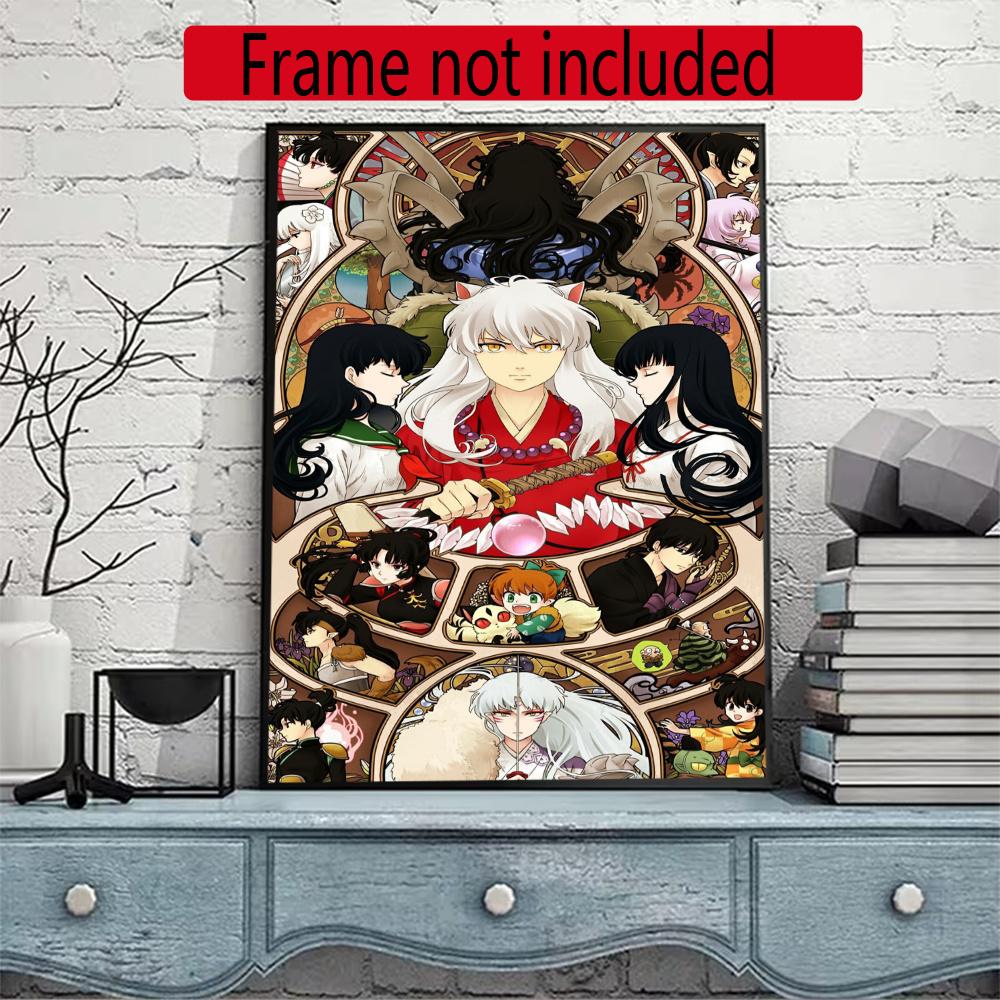 Inuyasha Diamond Painting Round Diamond Mosaic Rhinestones Diamond Embroidery Craft Kit Wall Decor Without Frame