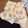 1011 Summer can wear small yellow chicken pajamas women's summer short-sleeved shorts set girl loungewear two-piece set