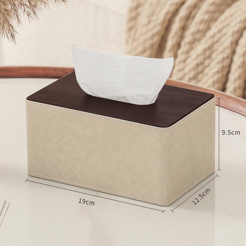 

Qianyu Leatherette Tissue Box