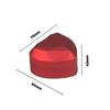 1 PCS Red With LED Light Wedding Ring Holder Velvet Jewelry Display Storage Case Organizer Ring Box