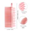Weiche Silikonbürste Waschen Bad Dusche Peeling Haut Geeignet für Baby Erwachsene Badebürste Shampoo Kopf Massagebürste Silikonbürste