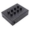 7 Band Sound Equalizer with 3.5mm Input Headphone   Two Channel Digital Equalizer for Home Car Treble and Bass Adjustment