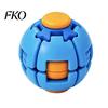 Decompression Ball Toy 3D Printed Press Spinning Ball, Stress Anxiety Relief Fidget Spinner, Reduction Rotating Splicing Desk for Kids Teens