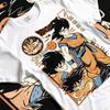 Summer Dragon Ball Tshirt 100 Cotton Vintage Y2K Graphic Print High Quality Unisex Casual Streetwear Tshirt