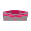 Louis Vuitton Double Logo Print Monogram Glow Coated Canvas Card Holder Men Accessories Gray Pink M15032