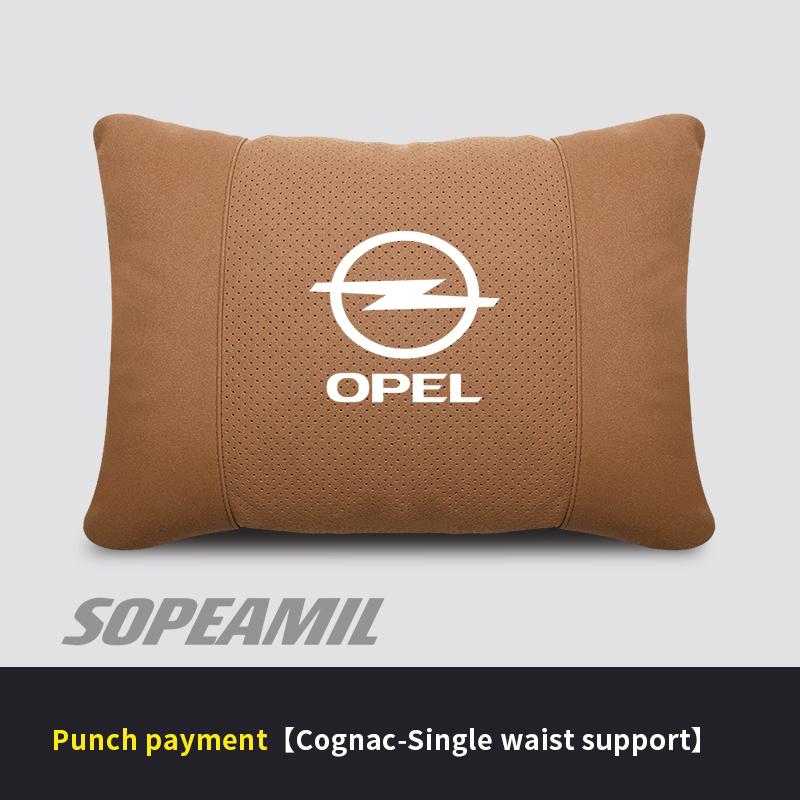 Car Headrest Lumbar Rest CushionOpel Astra Corsa Grandland Insignia Mokka Vectra GTC Tigra Vivaro Zafira Combo Vivaro GTC Delica