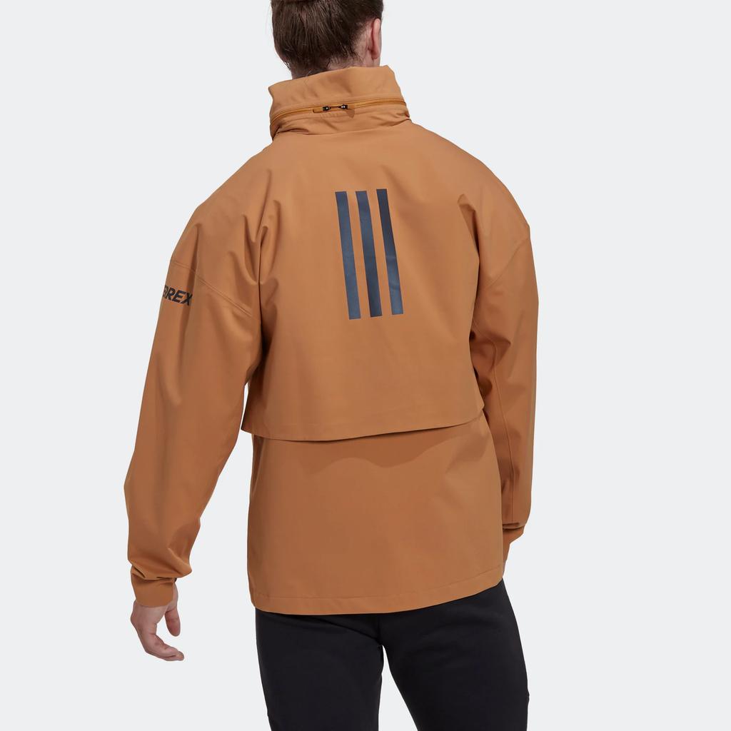 New Adidas MYSHELTER Jackets Men Brown HG6027