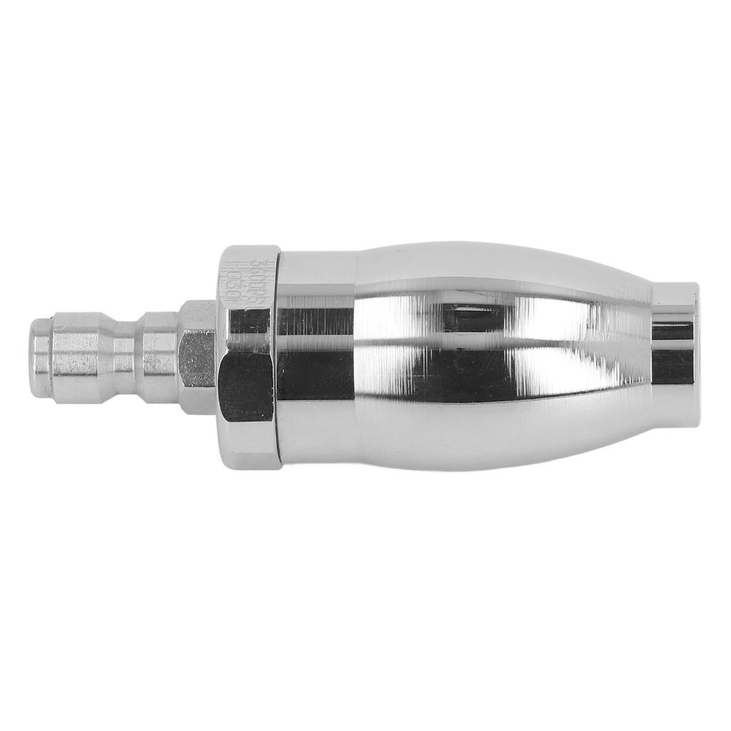 Hochdruckreiniger Turbo-Düse 1/4 Zoll Schnellanschluss Messing 3600PSI Rotierende Düse für Heiß- und Kaltwasser