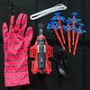 Spinnennetz-Start-Handschuhe - Rot und Blau Hero Toys, Geeignet für Kinder und Erwachsene, Lustige Interaktive Partyspiele, ABS-Material
