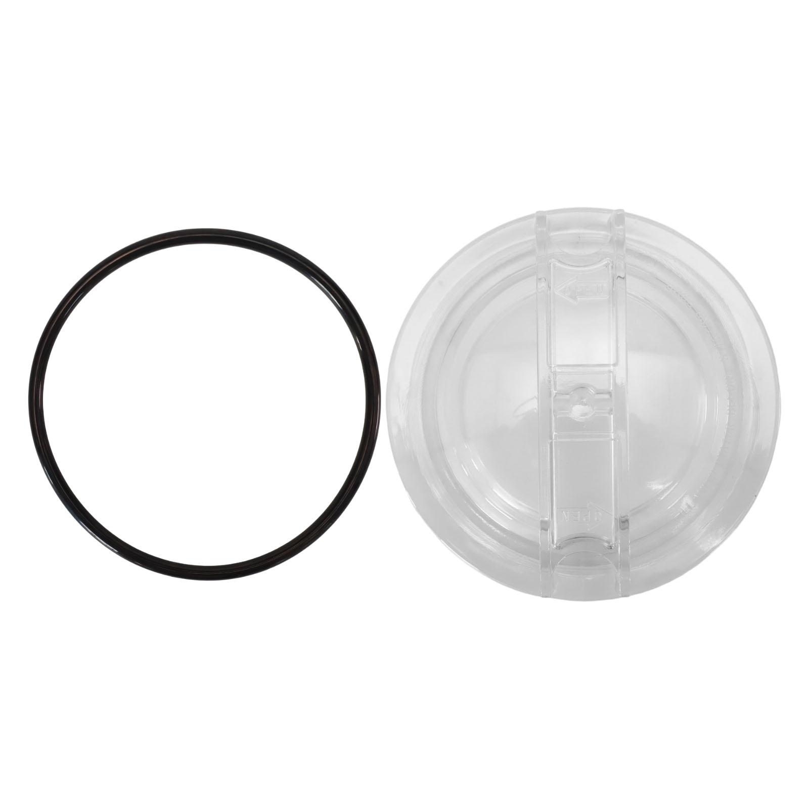 Pool Pump Cover Compatible with For SPX3100D and SP3000X Filters with Washer for Reliable Replacement and Seal