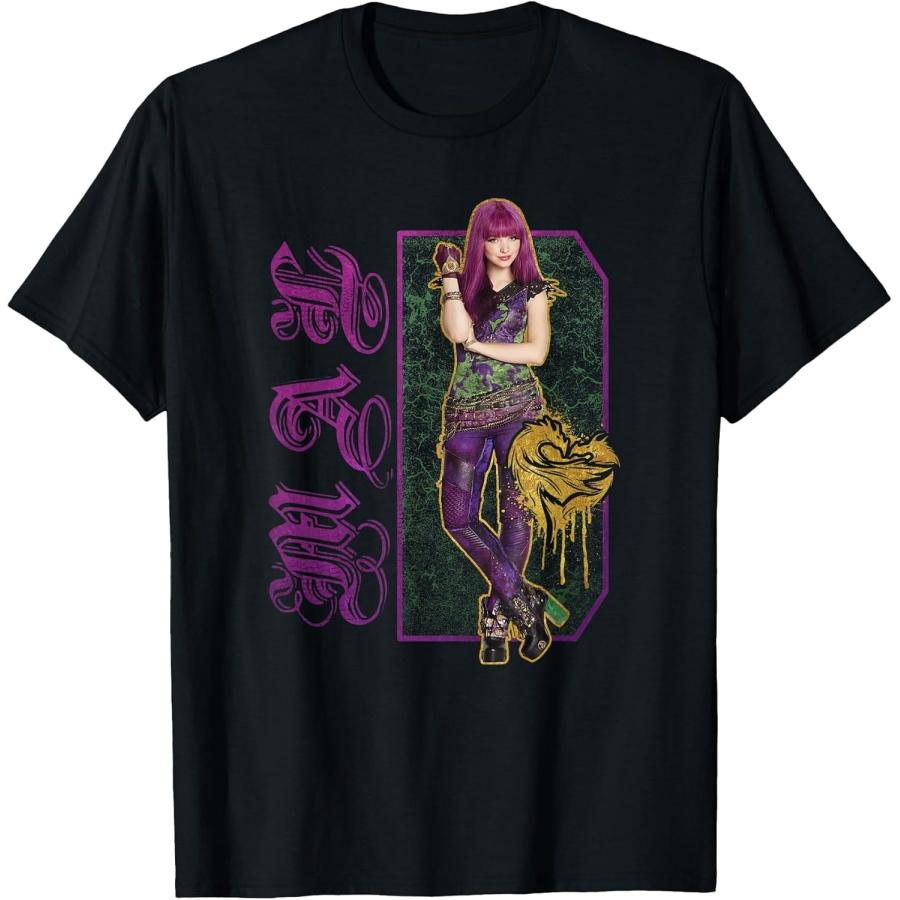 

Disney Descendants 2 Mal Paint Drip Poster T-Shirt XXXXXL різнокольоровий