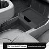 TPE Under Central Control Storage Box For Tesla Model Y Standard 2025+ Flip Cover design Tissue Box Storage interior Accessories
