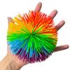 Rainbow Stringy Balls Juggling Stress Ball Sensory Fidget Toys For Kids Adults Sports Outdoor Play Party Favors