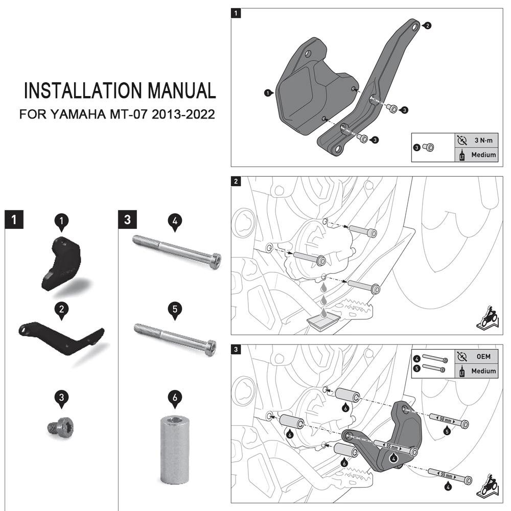 Motorrad Wasserpumpe Schutz Abdeckung Zubehör Schwarz Für YAMAHA Tracer 7 Tracer7 TRACER 7 GT 2020-2025