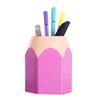 Desktop Pen Holder Multifunctional Space Saving Colorful Pencil Stationery   for Home Classroom