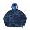 Li Ning ANB Collaboration Patchwork Zipper Hooded Versatile Casual Sports Jacket Men Jacket Camouflage-Blue Starry-Blue AFDV997-1