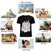 Süßes Herz Krankenschwester Aufdruck Lässiges Kurzarm Oberteil Reines Baumwoll T-Shirt