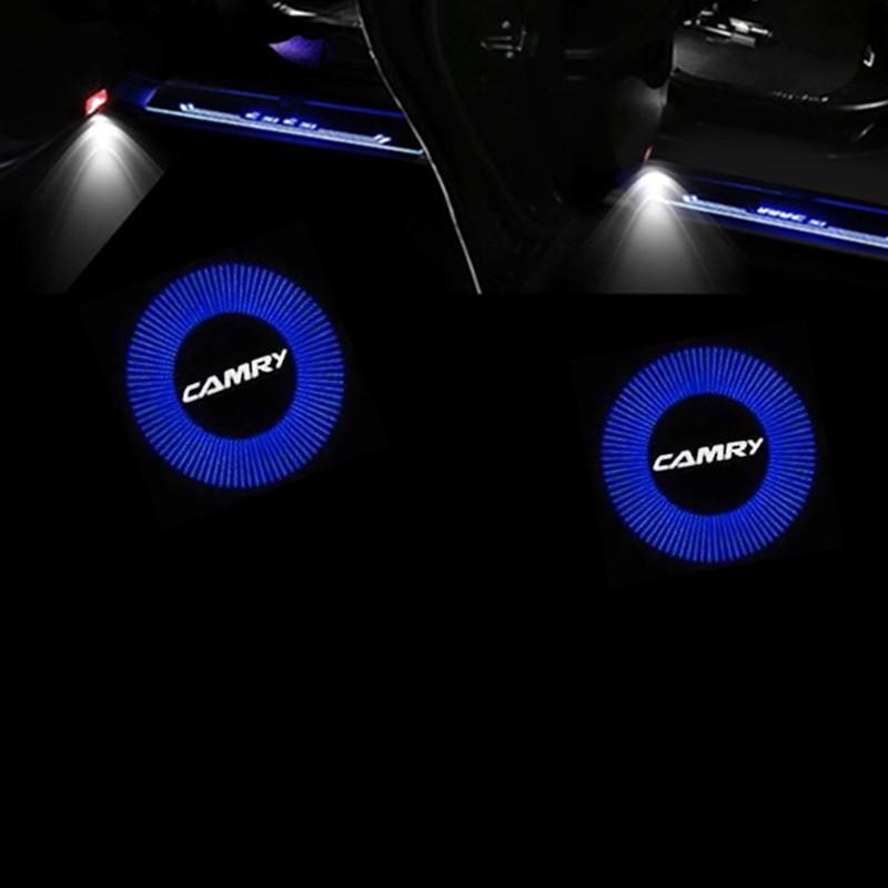 Автомобільна дверна лампа-проектор вітальна лампа тінь-привид для Toyota Camry 2006 2007 2008 2009 2010 2011 2012 2013 2014 2015 Аксесуари