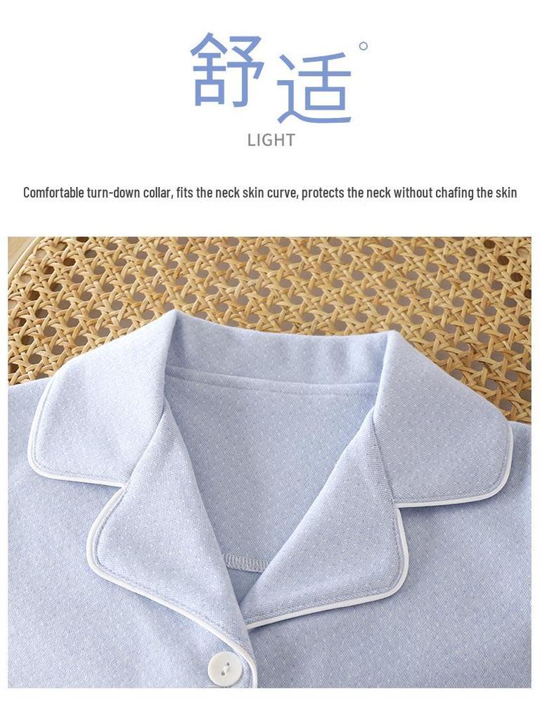 Teen Turn-Down Collar Pajamas - Autumn & Winter Edition for Boys & Girls