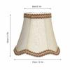 3 Stück Moderner Stofflampenschirm Clip-On-Design 12 cm Höhe Kronleuchterlampenschirme Kleine Lampenschirme Tischlampe