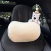 2025 Cute Creative Car Headrest & Lumbar Neck Support Pillow Set
