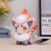 13cm Hisuian Zorua Plush Keychain Soft Stuffed Animal Pendant Cute Doll Toy Gift