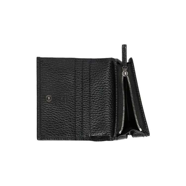 GUCCI GG Marmont Leather Card Holder , Wallet Women's Black (Unisex) Wallets 456126 17WEN 1000