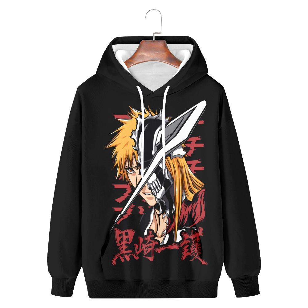 Anime BLEACH Men Women Hoodies Autumn Casual Pullover Sweats Hoodie Fashion Hip Hop Sweatshirt Clothes