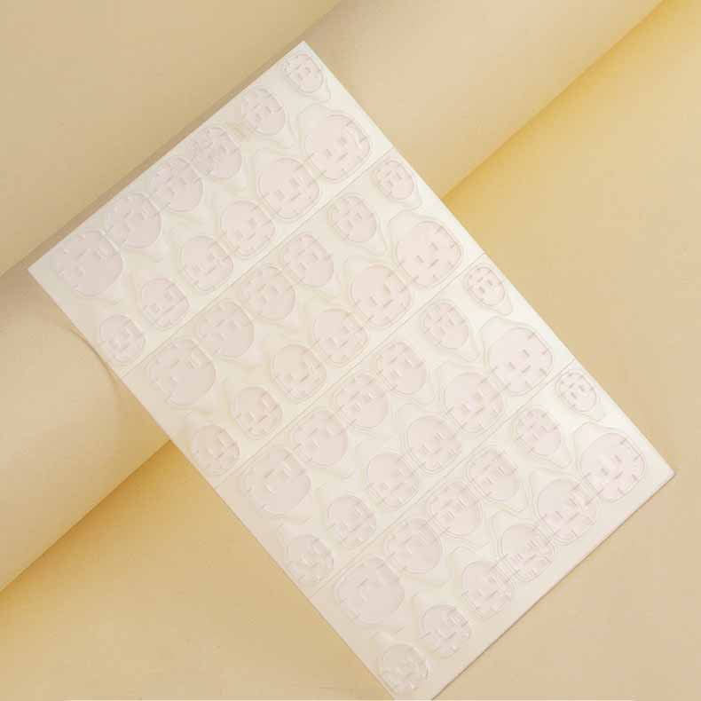 120/240PCS Jelly Waterproof Double-Sided Transparent Nail Tape Ultra Thin Strong Hold Invisible Damage-Free Removable for Fake Nails