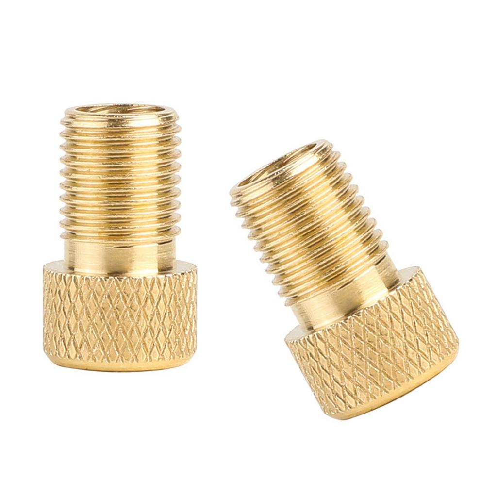 Bicycles Pump Nozzle Hose Adapter Double Head Adapter Replacement Quick Pump Fitting Pump Nozzle Accessories Enduring