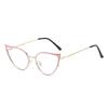 Fashion Cat Eye Anti Blue Light Glasses for Women HD Optical Eyewear Trendy Office Blue Rays Blocking