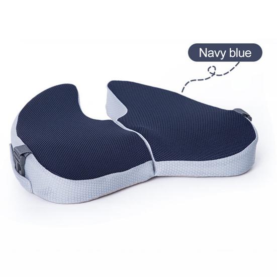 Pernă ergonomică pentru fese Pernă de scaun pentru hemoroizi Suport pentru cozis Corectarea posturii Suport din spumă cu memorie