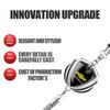 1 Stück 3D Metall Styling Auto Rückspiegel Anhänger Geschenke Innenzubehör Für Chevrolet Spark Sail 3 Corvette Cruze Aveo Trax
